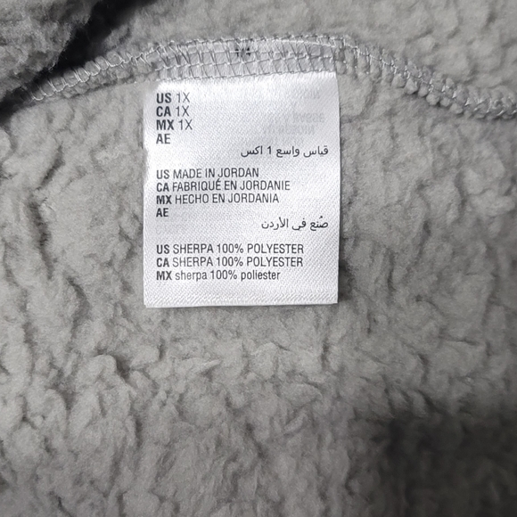 Style & Co. Gray Sherpa Cowl Neck Sweater - Picture 5 of 6